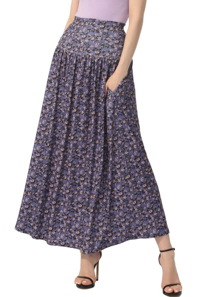 Kimi + Kai Kimi + Kai Women Tiered Maxi Skirt
