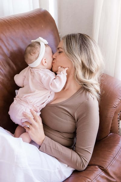 Milk & Baby Little Breastfeeding Top | Americano Brown