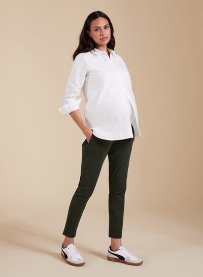 Isabella Oliver Finlay Organic Cotton Maternity Trousers
