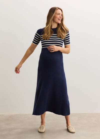 HATCH The Kaitlyn Cotton Rib Dress