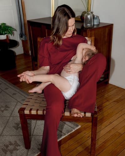 Milk & Baby Everywhere Nursing & Maternity V-Neck Tee | The Bolds