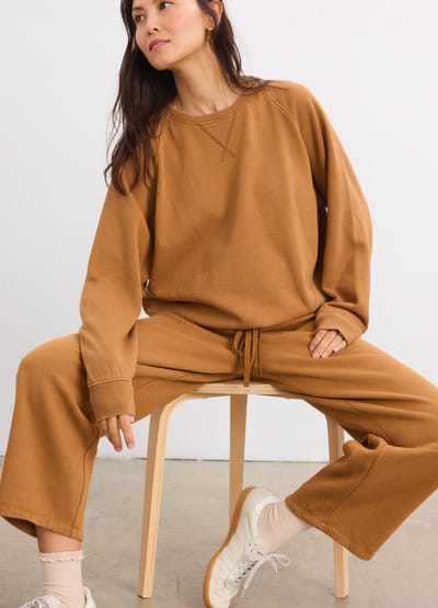 HATCH The Romy Darted Sweatpant
