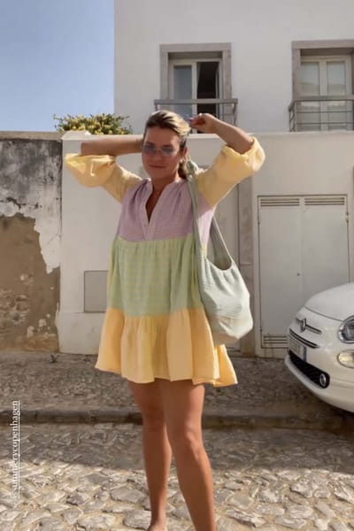 Summery Copenhagen Kenya Dress Smokey Grape