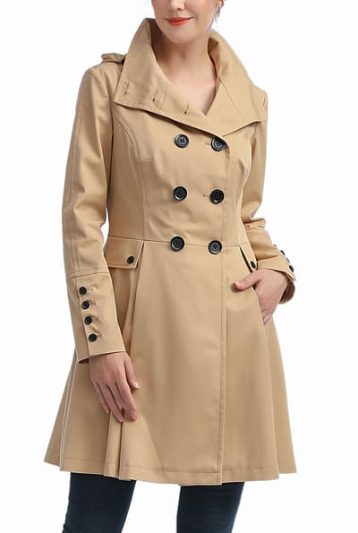 Kimi + Kai Kimi + Kai Women's "Ellie" Waterproof Trench Coat