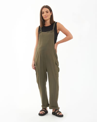 Special Addition Cargo Pocket Linen Jumpsuit