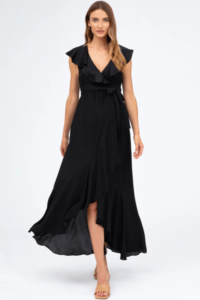 For The Creators Dorothea Black Maternity Dress