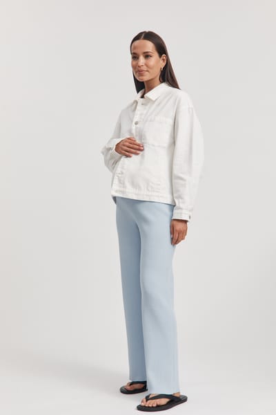 Legoe Heritage Celeste Wide Leg Pant (Ice Blue) - FINAL SALE