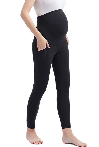 Kimi + Kai Kimi + Kai Maternity Sol Belly & Back Support Pocket Leggings (26 Inseam)