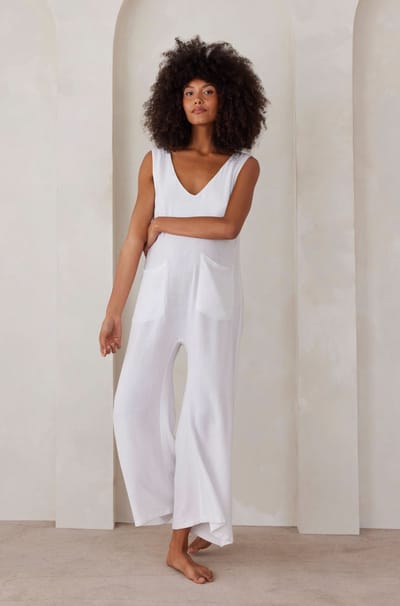 BUMPSUIT Oversized Linen Jumpsuit