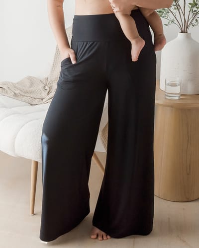 Kindred Bravely Bamboo Wide Leg Maternity & Postpartum Lounge Pant