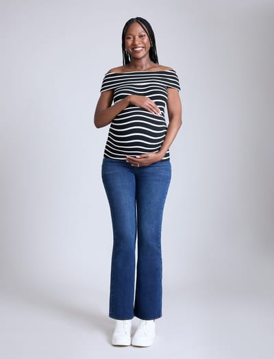 Motherhood Maternity Off The Shoulder Top