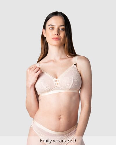 Hotmilk Lingerie True Luxe Multifit Nursing Bra - Cameo