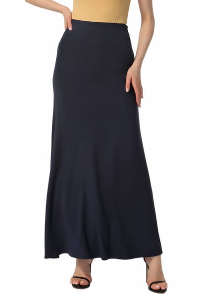 Kimi + Kai Kimi + Kai Women Waist Ruched Maxi Skirt