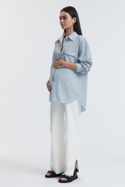 Legoe Heritage Weekend Shirt (Pacific Blue Stripe)