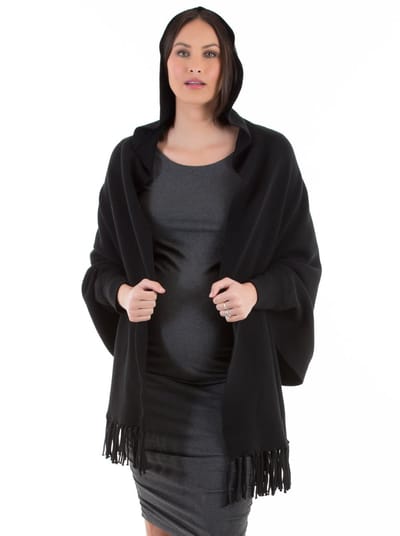 Angel Maternity Maternity Wool Blend Winter Cape