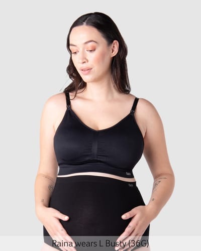 Hotmilk Lingerie My Necessity 2.0 FlexFit Nursing Bra - Black Busty