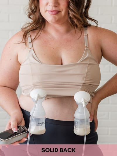 Milk & Baby Amelia Pumping & Nursing Crop Cami