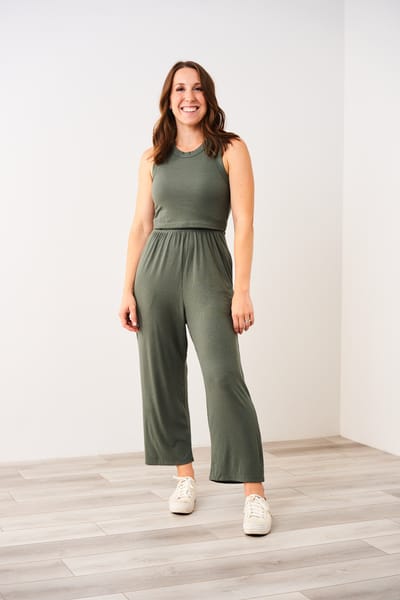 Latched Mama Latched Mama Ribbed Nursing Jumper