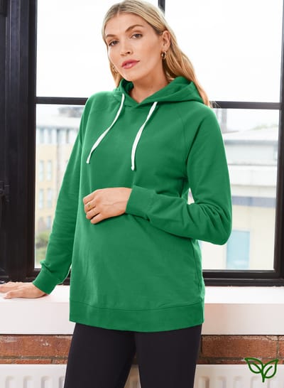 Isabella Oliver Maisie Organic Maternity Hoodie