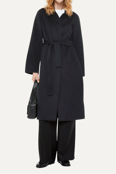 For The Creators Nell Belted Doubled Faced Coat
