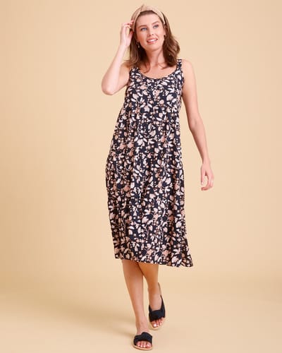 Dress Summer Days Nursing Dress - Indy Print