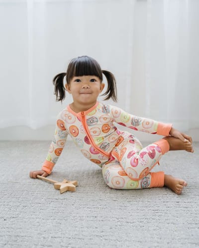 Milk & Baby Donut Mind If I Do Zipper Lounger