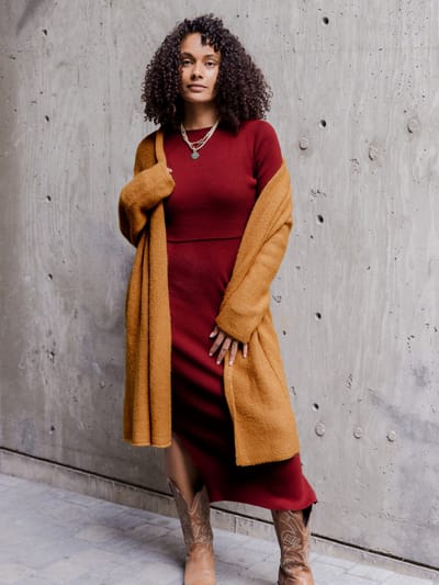 Kindred Bravely Chloe Cardigan Sweater | Chai