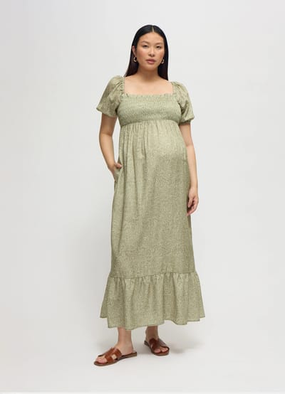 Ingrid+Isabel The Shower Maternity Maxi Dress