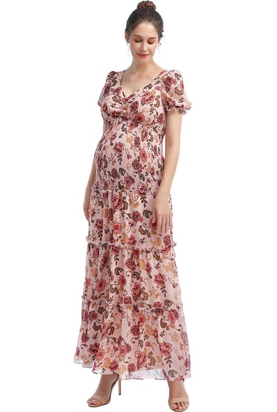 Kimi + Kai Kimi + Kai Maternity "Aoife" Maxi Dress