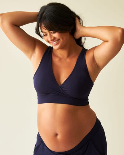 Storq French Terry Racerback Nursing & Sleep Bra