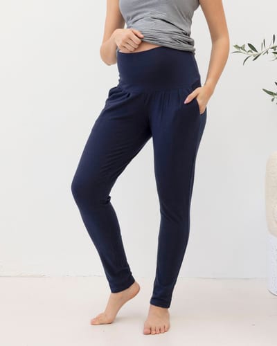 Angel Maternity Maternity Ultra Soft Lounge Pants in Navy