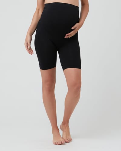 Ripe Maternity Seamless Support Shorts Black