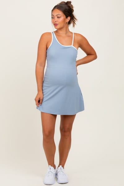 PinkBlush Sky Activewear Maternity Mini Dress