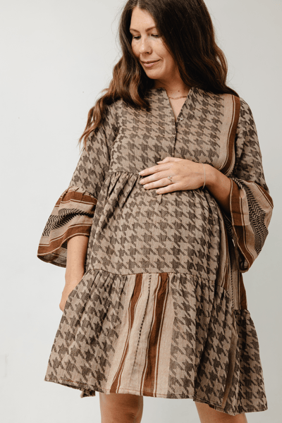 For The Creators Julia Dress Spray/Chestnut