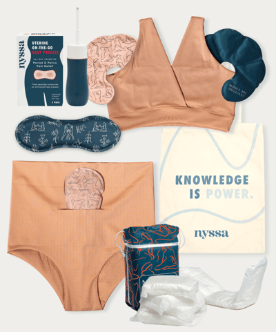 Milk & Baby Mocha Mousse Essential Postpartum Kit