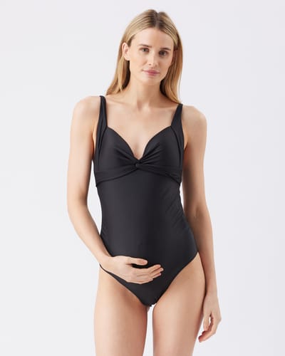 Ripe Maternity Calipso One Piece  Black