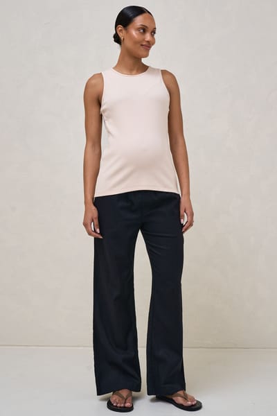 Bae the Label Something Else Nursing Tank - Almond