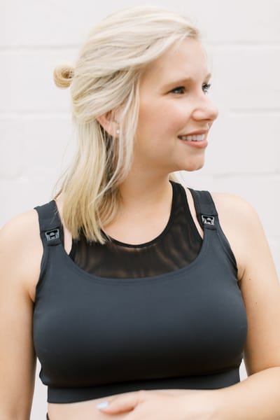 duoFit Maternity Activewear High Style Nursing Sports Bra