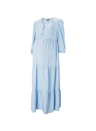 Isabella Oliver UK Raffa Chambray Maternity Dress with Tencel