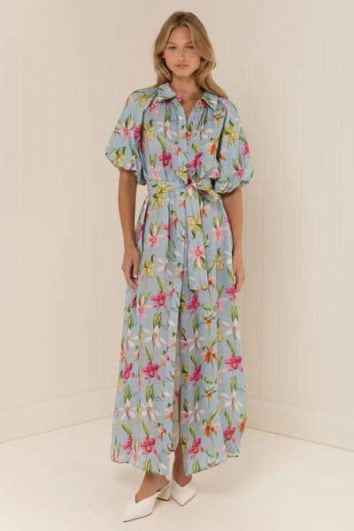 For The Creators Carla Dress in Colourful Orchid
