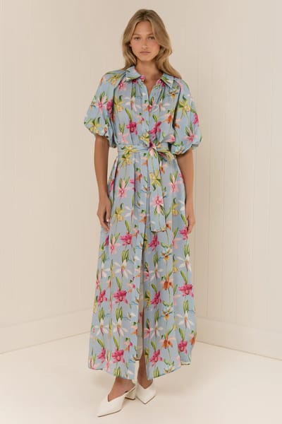 For The Creators Carla Dress in Colourful Orchid