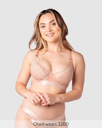 Hotmilk Lingerie Warrior 2.0 Plunge Nursing Bra - Bronze