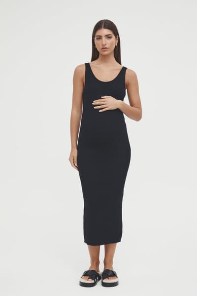 LEGOE. HERITAGE Coastline Knit Dress II (Black) - FINAL SALE