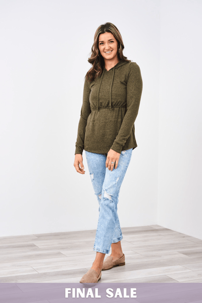 Latched Mama Latched Mama Everyday Nursing Hoodie - Final Sale