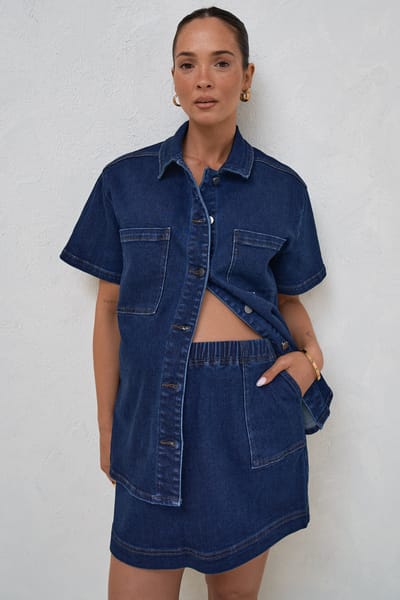 Bae the Label Daybreak Short Sleeve Shirt