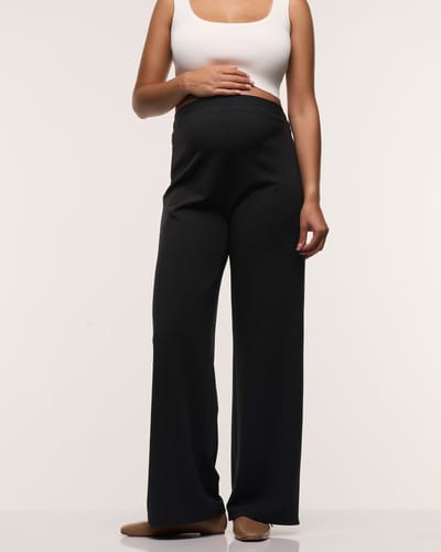 Soon Maternity Pull-On Wide Leg Pants