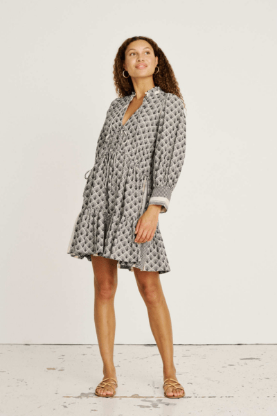 For The Creators Palma Short Dress Black