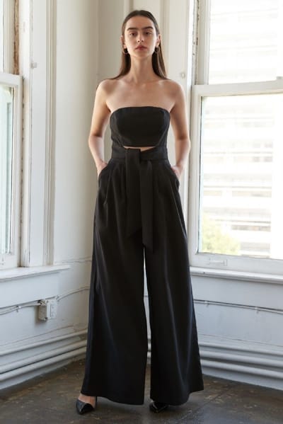 Flying Tomato Black Cutout Jumpsuit
