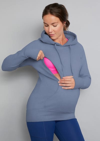 For The Creators Breastfeeding & Maternity Hoodie - Dusk
