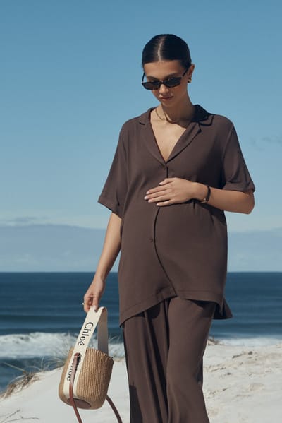 Legoe Heritage Rib Holiday Shirt (Chocolate)